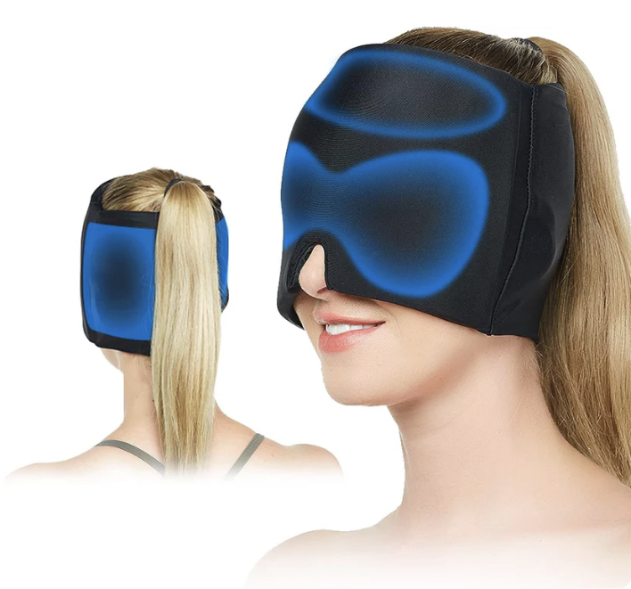 2 GORROS MIGRASTOP 🧊 ALIVIO INMEDIATO DE MIGRAÑA CON FRÍO Y CALOR 🥶🥵 PROMO 2X1