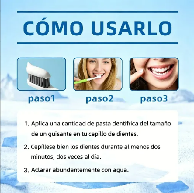 3x1 Pasta Dental Blanqueadora con Hidroxiapatita™ | Sonrisa Más Blanca y Brillante + 🎁 Guía "Cómo Verte 5 Años Más Joven Empezando por Tu Sonrisa" + Envío Gratis