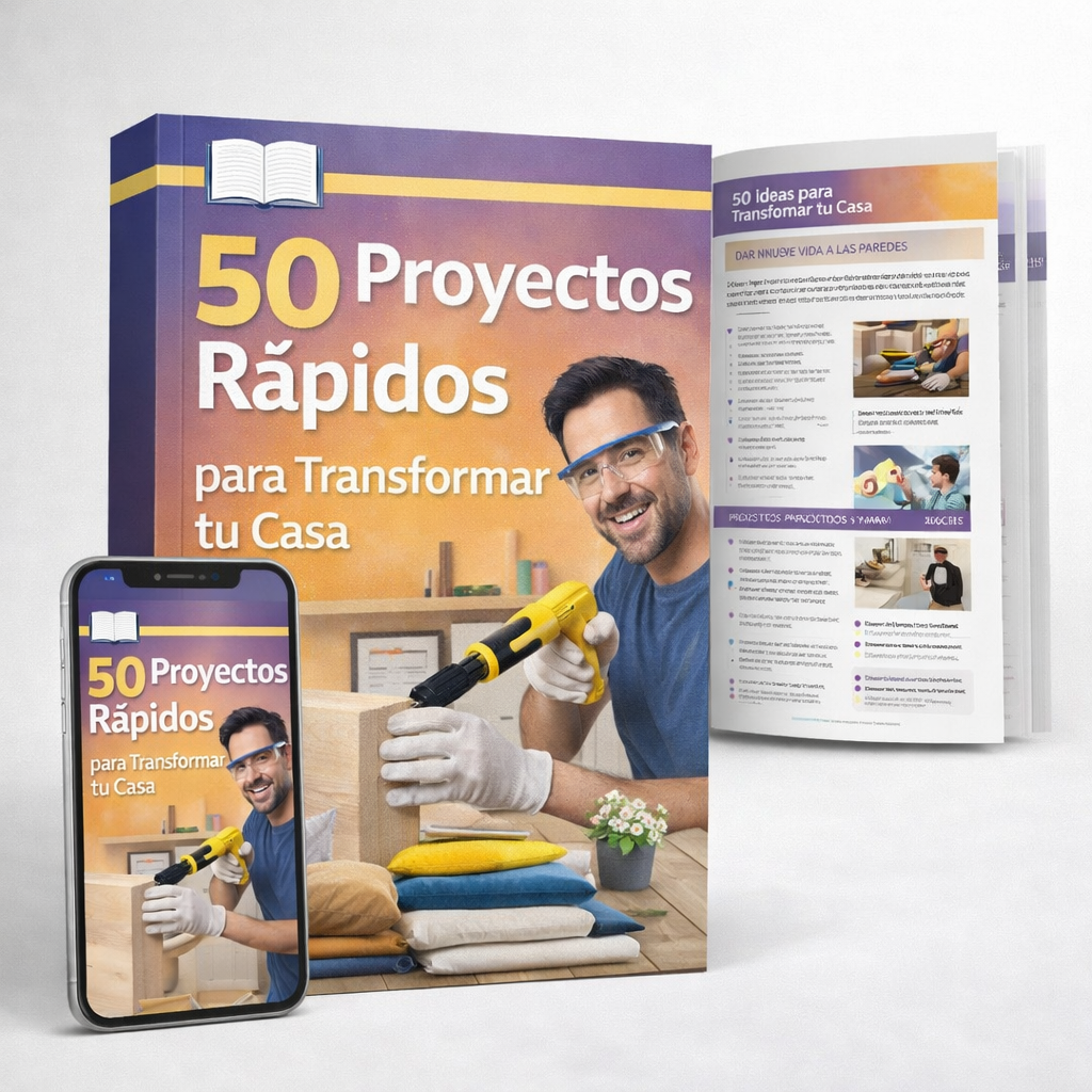 Kit 10 en 1 FixShot™ – Pistola de Clavos Doméstica Compacta | Clava con Precisión sin Martillo + 🎁 “50 Proyectos Rápidos para Transformar tu Casa” | Envío Gratis