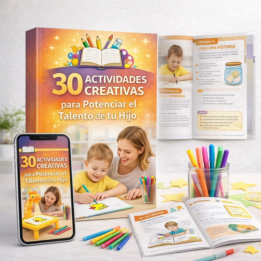 Kit 5 en 1 GiraDraw™ – Proyector LED de Mesa para Niños | Dibuja Fácil, Estimula la Creatividad y Reduce Pantallas | Aprendizaje Divertido + 🎁 “30 Actividades Creativas para Potenciar el Talento de tu Hijo” + Envío Gratis