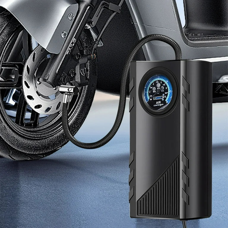 Kit 5 en 1 AirGo™ – Compresor de Aire Portátil Inalámbrico | Infla Llantas en Minutos, Sin Gasolineras ni Cables + 🎁 “Guía de Emergencias en Carretera y Mantenimiento Preventivo” + Envío Gratis