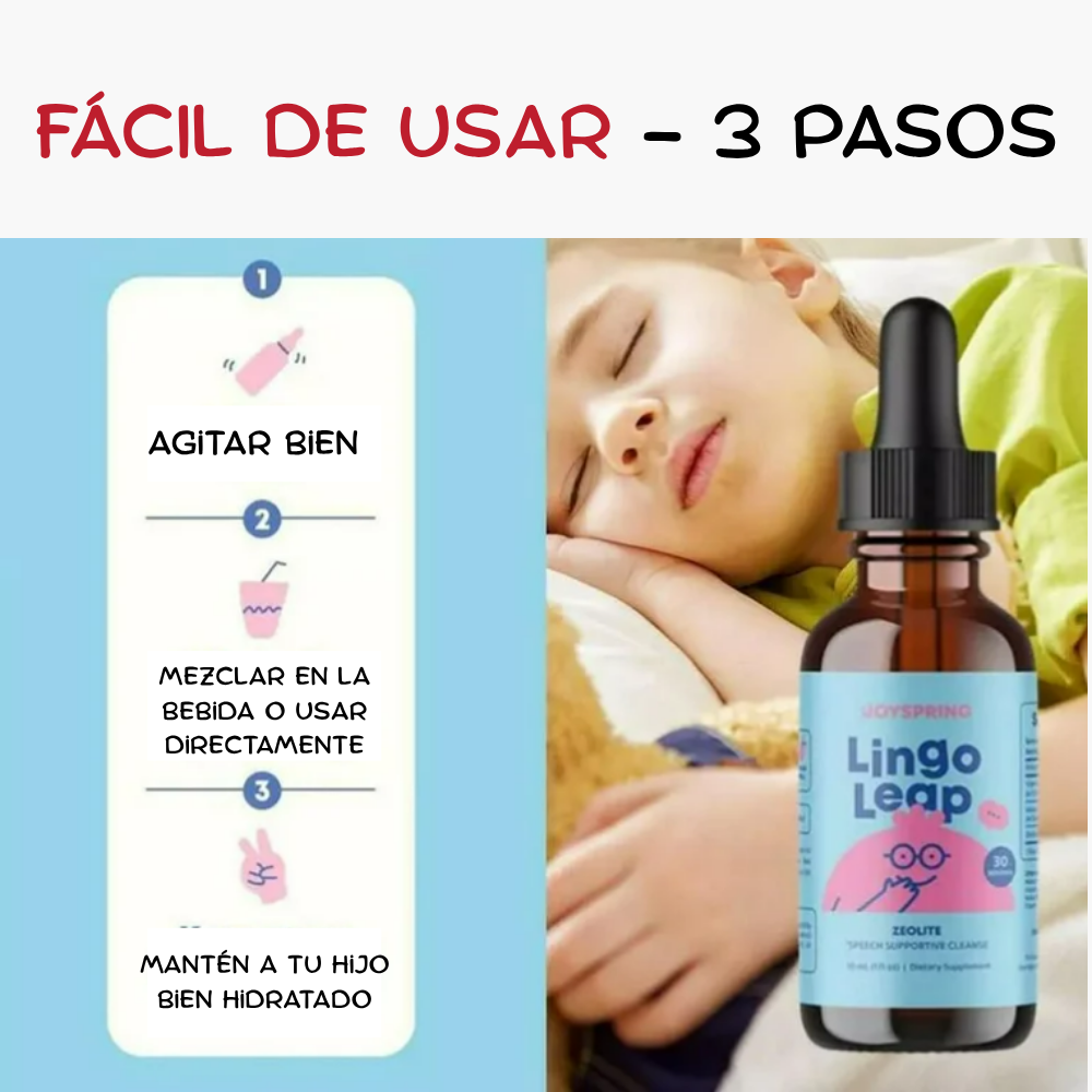 60 ML Genius Drops™ – Gotas Naturales para Niños + 🎁 Guía “25 Ejercicios para Mejorar la Concentración y Calma Mental de tu Hijo” GRATIS + Envío Gratis