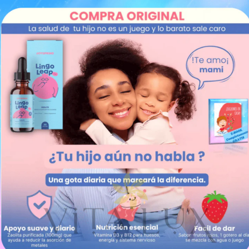 60 ML Genius Drops™ – Gotas Naturales para Niños + 🎁 Guía “25 Ejercicios para Mejorar la Concentración y Calma Mental de tu Hijo” GRATIS + Envío Gratis