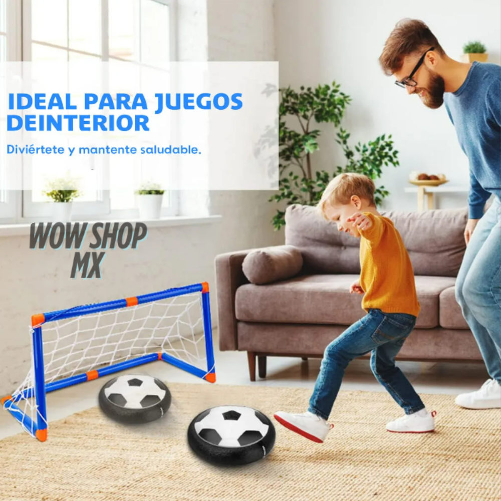 Balón Flotante LED™ Kit 2 en 1 – Juguete Eléctrico Antigolpes para Niños + 🎁 Manual “10 Juegos Diferentes con el Balón Flotante” + Envío Gratis