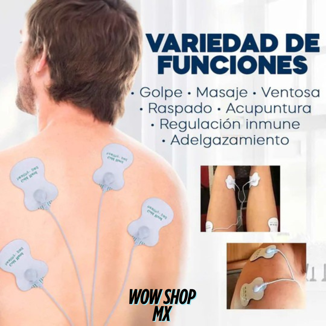 Electroestimulador Alemán NeuroPulse ⚡ ALIVIO PROFUNDO PARA DOLORES EN ESPALDA, CUELLO, PIERNAS Y MÁS