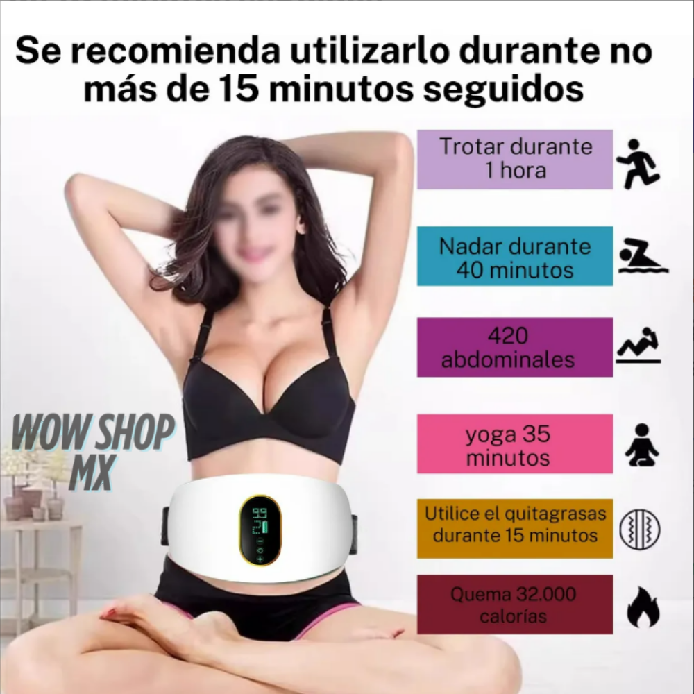2 en 1  BurnFlex™: Cinturón Quema Grasa Térmico – Reduce Abdomen, Cintura y Grasa Localizada  + 🎁 Guía “25 Recetas Quema-Fast para Tonificar y Acelerar Resultados”  + Envío Gratis