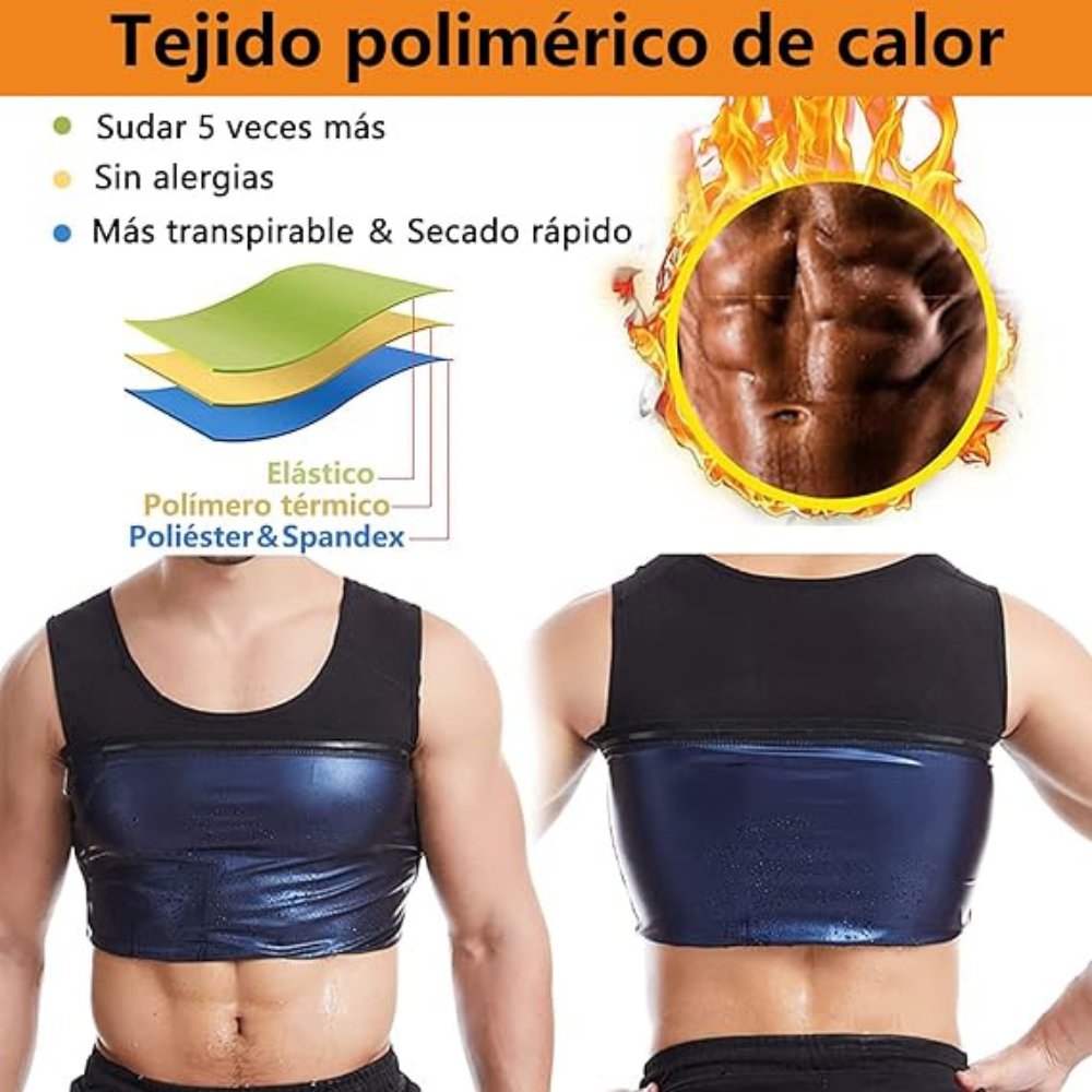 2 en 1 Camiseta Sauna Reductora & Moldeadora SlimHeat™ – Reduce Grasa, Abdomen y Cintura + 🎁 Guía “25 Hábitos Quema-Grasa para Reducir Tallas Más Rápido” + Envío Gratis