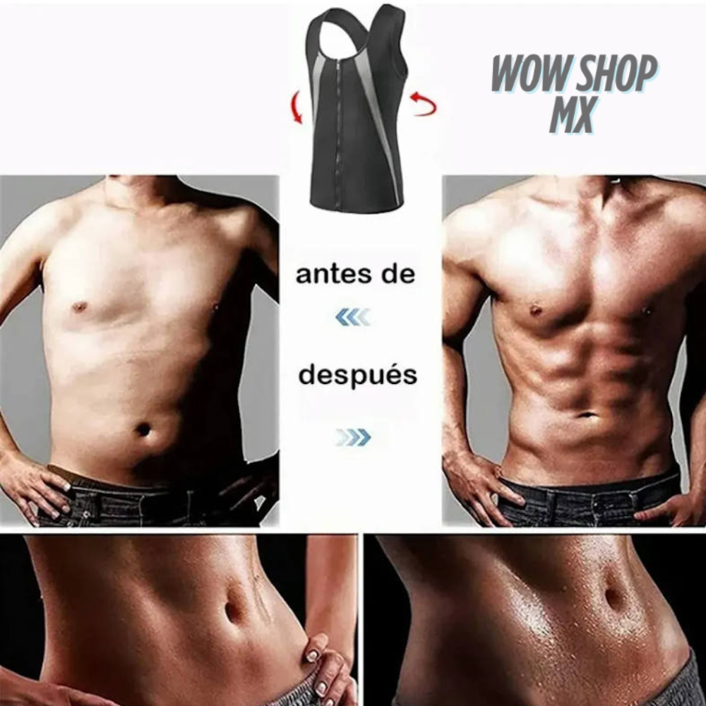 2 en 1 Camiseta Sauna Reductora & Moldeadora SlimHeat™ – Reduce Grasa, Abdomen y Cintura + 🎁 Guía “25 Hábitos Quema-Grasa para Reducir Tallas Más Rápido” + Envío Gratis
