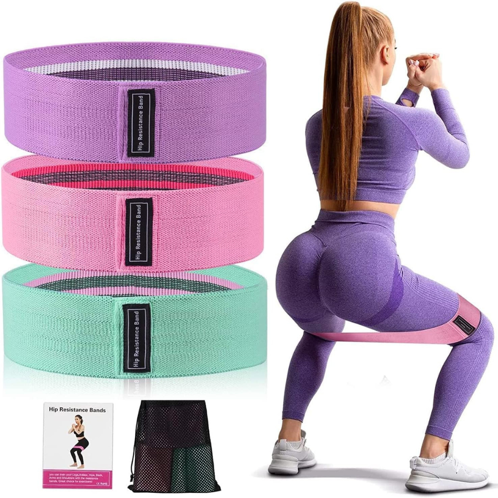 Kit 4 en 1 de Bandas de Resistencia ProFlex™ – Gym en Casa Tonifica Todo Cuerpo y Ahorra Mensualidades + 🎁 Guía “20 Rutinas Express para Tonificar en Casa sin Gym” + Envío Gratis