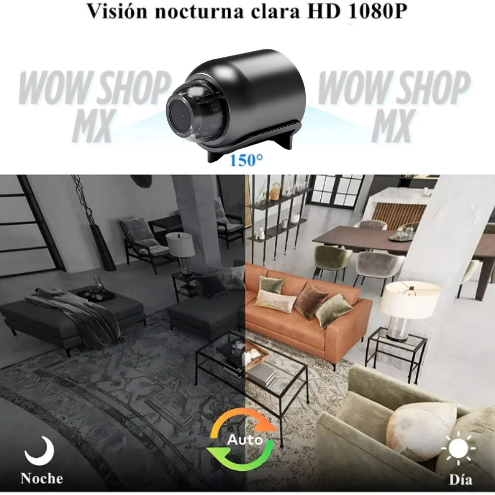 Mini Cámara Espía WiFi HD 1080p SecureEye™ – Vigila tu Hogar 24/7 desde tu Celular + 🎁 Manual “Estrategias Inteligentes para Proteger tu Hogar y Espacios Privados” + Envío Gratis