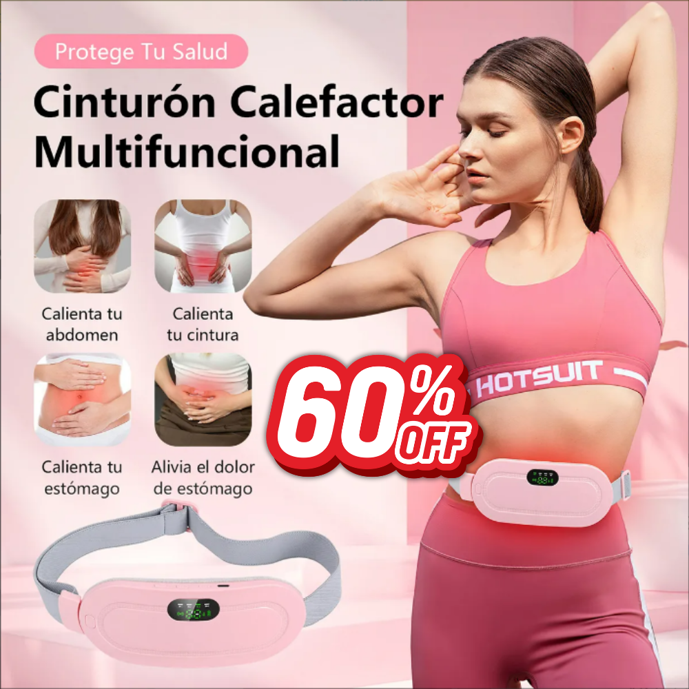 2 en 1 Cinturón Térmico Se*yRelief™ para Cólicos | Alivio Menstrual Inmediato y Discreto + 🎁 Guía “21 Secretos para Dominar tu Ciclo Sin Dolor” + Envío Gratis