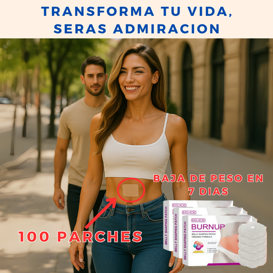 100 Parches para Bajar de Peso LipoPatch®️ + Guia Infalible para perder tallas en 14 dias + Envio Gratis
