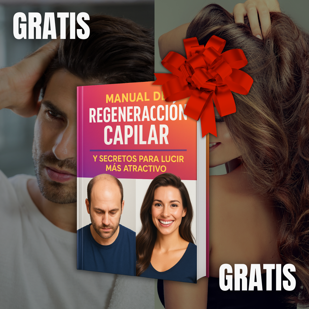 3X1 Aceite de Batana con Minoxidil: Regenera tu Cabello + 🎁Manual de Regeneración Capilar y Secretos para Lucir Más Atractivo + Envío Gratis