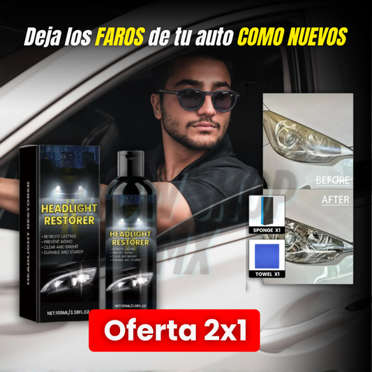 2x1 LumiFix™ – Líquido Restaurador de Faros + 🎁 Guía “25 Trucos de Limpieza y Mantenimiento Inteligente para Dejar de Gastar Miles en Talleres” + 🚚Envío GRATIS