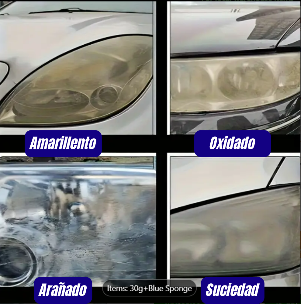 2x1 LumiFix™ – Líquido Restaurador de Faros + 🎁 Guía “25 Trucos de Limpieza y Mantenimiento Inteligente para Dejar de Gastar Miles en Talleres” + 🚚Envío GRATIS