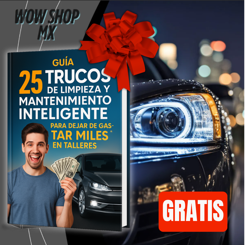 2x1 LumiFix™ – Líquido Restaurador de Faros + 🎁 Guía “25 Trucos de Limpieza y Mantenimiento Inteligente para Dejar de Gastar Miles en Talleres” + 🚚Envío GRATIS