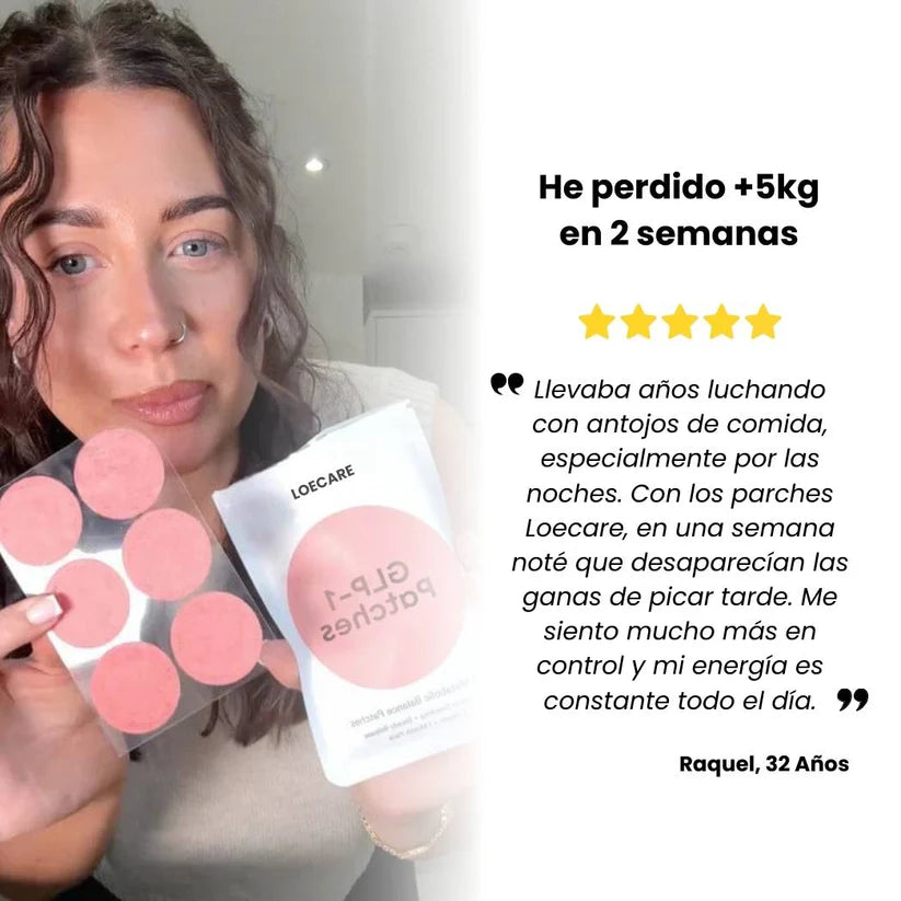 100 Parches para Bajar de Peso LipoPatch®️ + 🎁Guia Infalible para perder tallas en 14 dias + Envio Gratis