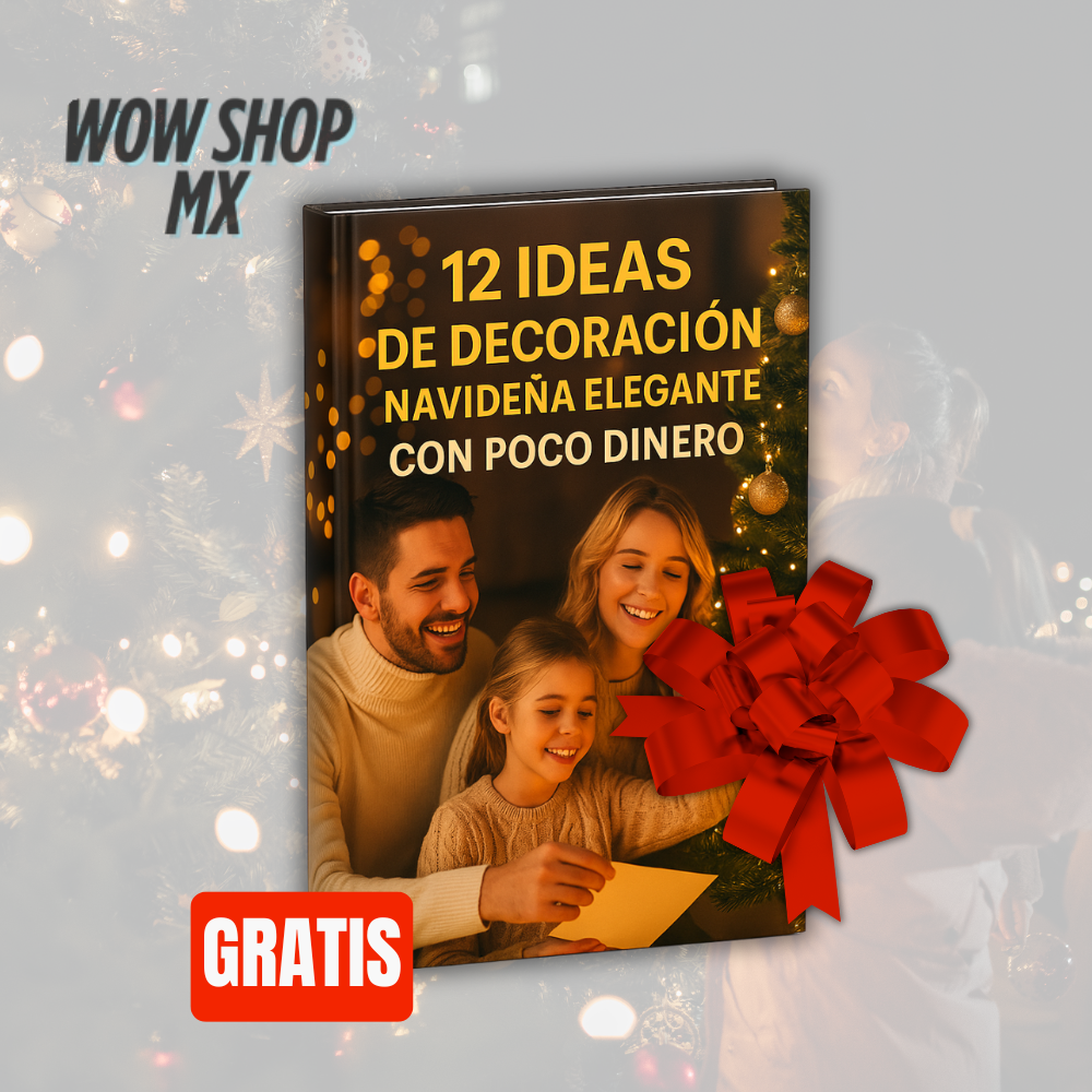 2 en 1 SolarLights™ – Serie de Luces Solares Navideñas LED 🎄 | Crea una Navidad Elegante y Brillante + 🎁 Guía “12 Ideas de Decoración Navideña Elegante con Poco Dinero” + Envío Gratis