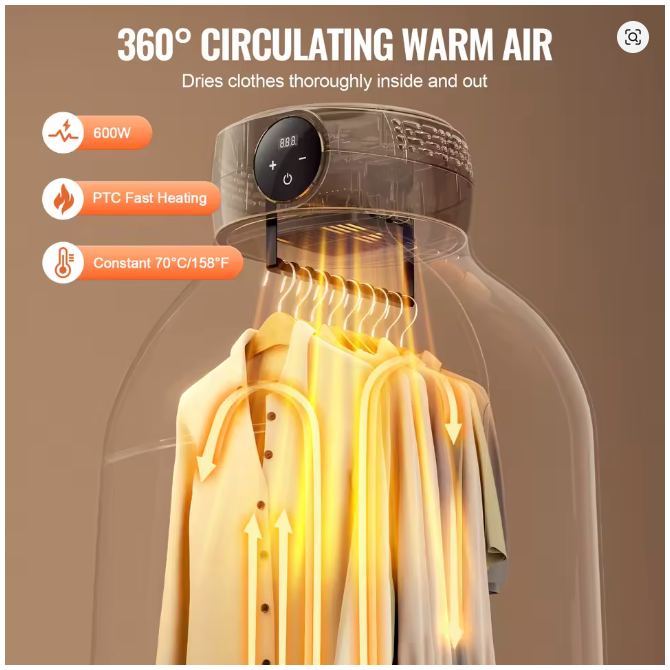 Secadora Alemana RapidSec®️ Secado Rápido, sin Gastar de Más