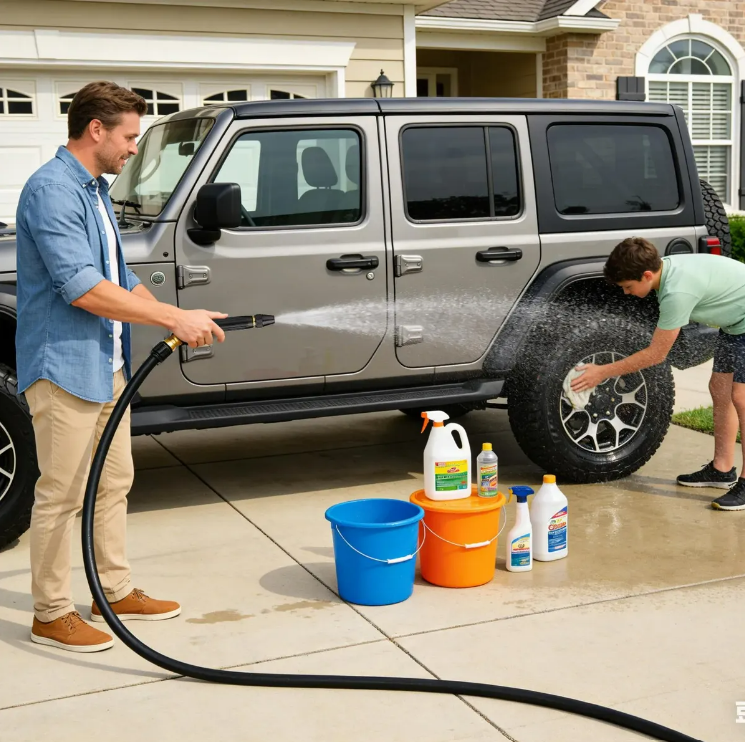 HydroJet Pro™ – Boquilla de Agua para Manguera 5 Veces Más Presión | Patios, Autos y Fachadas + 🎁 Guía Digital "21 Trucos de Limpieza Profunda para el Hogar" GRATIS + Envío Gratis