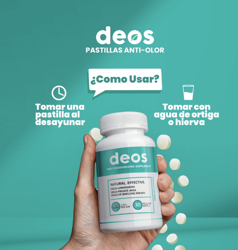 30 CAPSULAS SUPLEMENTO ANTÍ OLOR/DESODORANTE NATURAL 🌿 ALIENTO Y CUERPO FRESCO 24/7 🌸