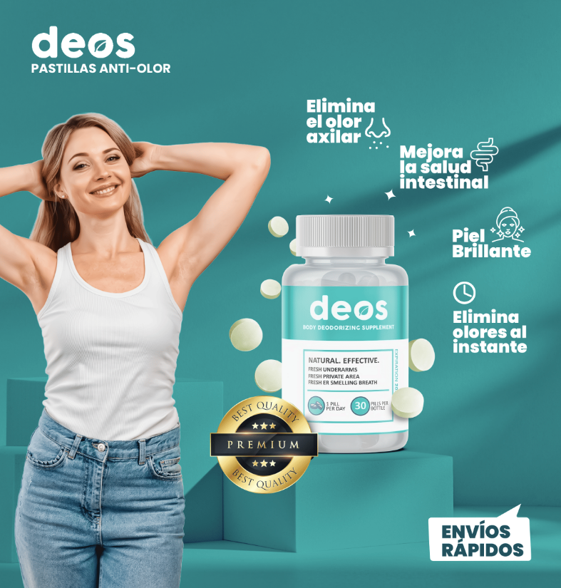 30 CAPSULAS SUPLEMENTO ANTÍ OLOR/DESODORANTE NATURAL 🌿 ALIENTO Y CUERPO FRESCO 24/7 🌸