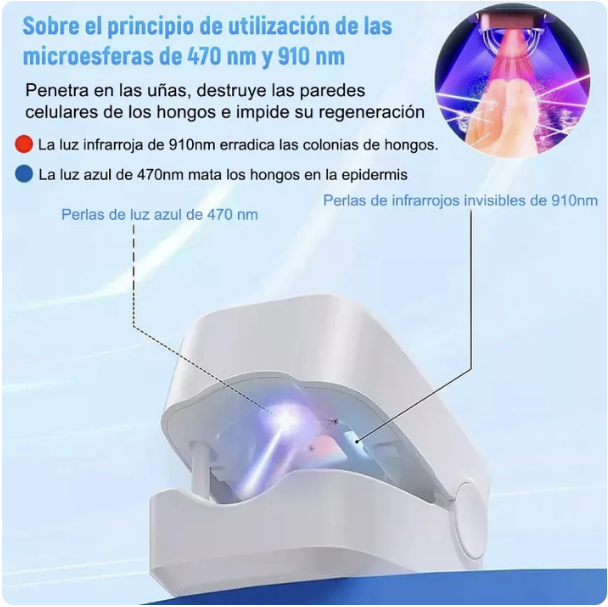 👣 LÁSER PORTÁTIL ELIMINA ONICOMICOSIS EN 7 DIAS✨ – ¡LLÉVATE 2X1 HOY!