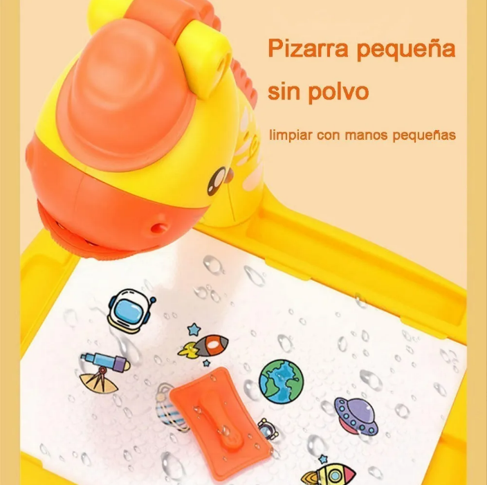 Kit 5 en 1 GiraDraw™ – Proyector LED de Mesa para Niños | Dibuja Fácil, Estimula la Creatividad y Reduce Pantallas | Aprendizaje Divertido + 🎁 “30 Actividades Creativas para Potenciar el Talento de tu Hijo” + Envío Gratis