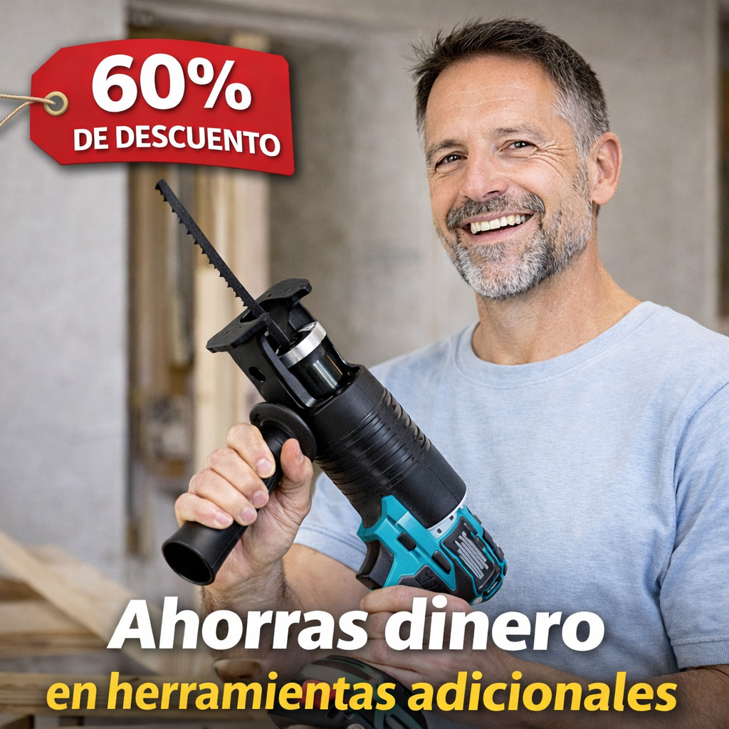 2 en 1 PowerSaw Adapter™ – Convierte tu Taladro en Sierra Sable Profesional | Corta Madera, Metal y PVC + 🎁 “Cortes Perfectos en Casa: 25 Usos + Tips de Seguridad para tu Taladro Sierra” | Envío Gratis + Pago Contra Entrega