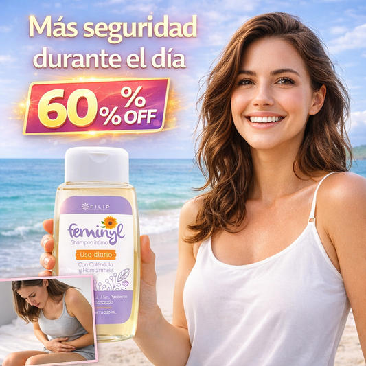 Feminyl Balance™ – Shampoo Íntimo pH Balanceado 250ml | Limpieza Suave, Frescura Prolongada y Protección Diaria + 🎁 “Guía de Cuidado Íntimo Femenino y Equilibrio Natural” | Envío Gratis