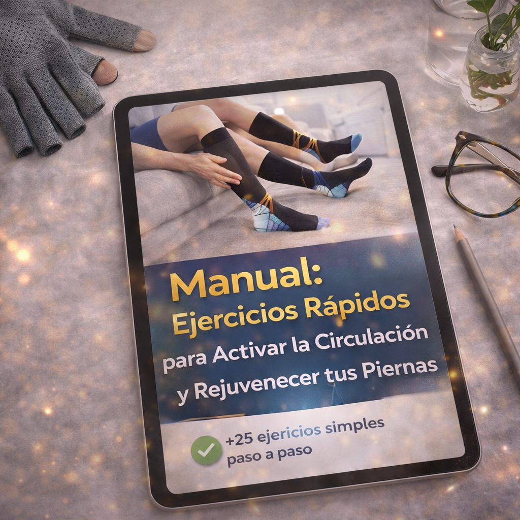 Pack x6 Pares – Calcetas de Compresión para Aliviar Várices y Mejorar la Circulación | Piernas Más Ligeras, Menos Hinchazón y Mayor Descanso Diario + 🎁 Manual de Ejercicios para Activar la Circulación + Envío Gratis + 🇫🇷 TECNOLOGIA FRANCESA 🇫🇷