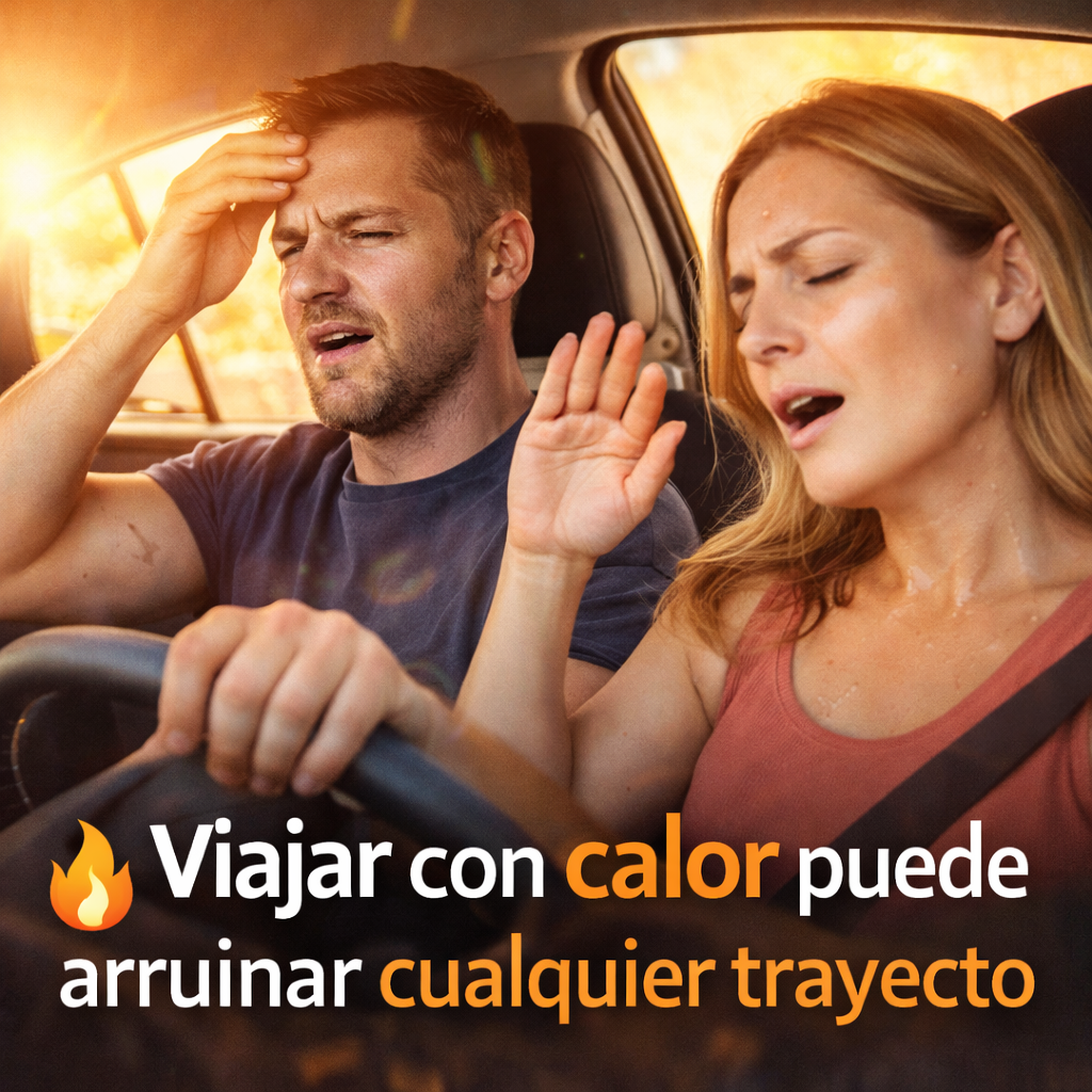 Ventilador Portátil 2 en 1 para Auto 360° – Kit de Enfriamiento USB + 12V | Aire Fresco en Segundos para Viajes y Verano + 🎁 Guía de Supervivencia al Calor en el Auto