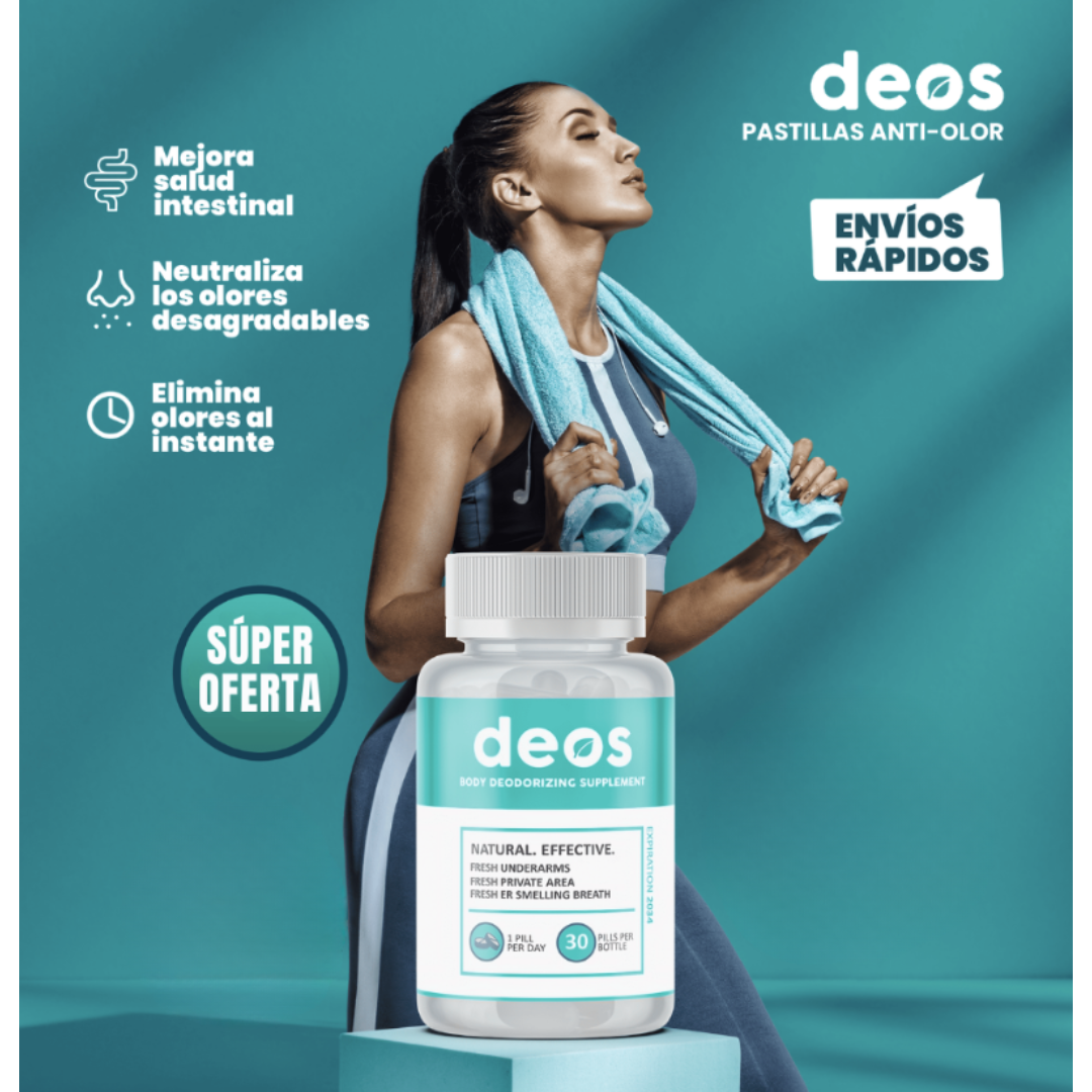 30 CAPSULAS SUPLEMENTO ANTÍ OLOR/DESODORANTE NATURAL 🌿 ALIENTO Y CUERPO FRESCO 24/7 🌸