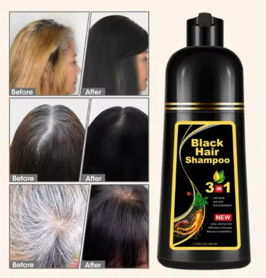 2x1 Shampoo elimina canas al instante - Shampoo Ónix 😍🔥
