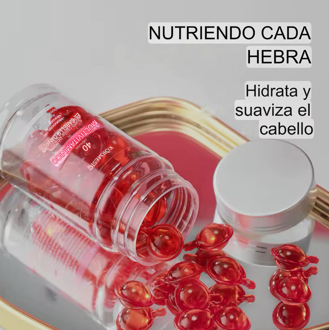 120 Capsulas BrillaCaps 🔥 Cabello largo y sedoso en 7 días 😎