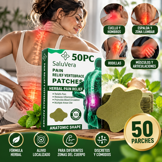 50 Parches para Dolor Muscular y Articular  + 🎁 “5 Rutinas para Liberar la Tensión” + Envío Gratis