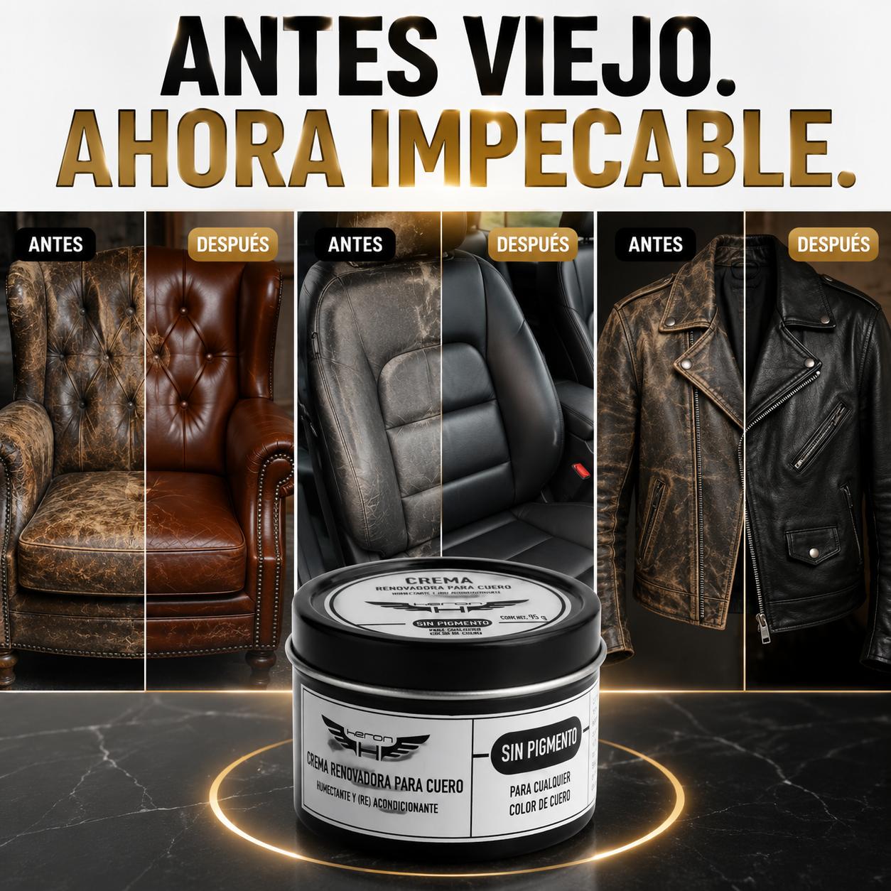 Kit Repair Pro™ - Restaurador de Cuero y Vinil | Repara Rayones, Grietas y Desgaste en Minutos | + 🎁 "21 Trucos para Restaurar y Cuidar Tu Casa como un Profesional" + Envío Gratis