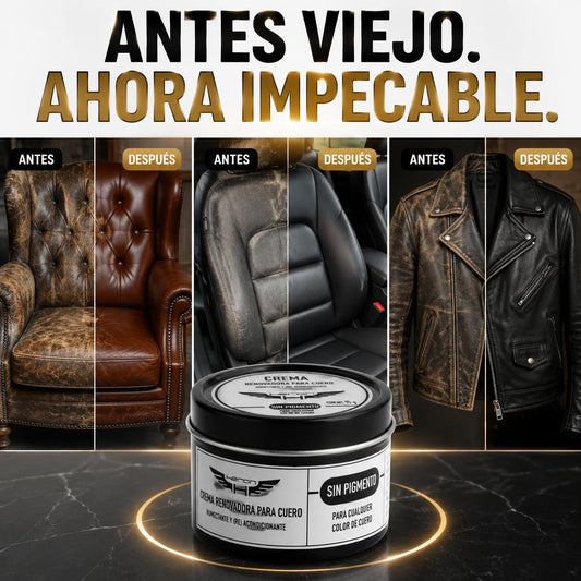 Kit Repair Pro™ - Restaurador de Cuero y Vinil | Repara Rayones, Grietas y Desgaste en Minutos | + 🎁 "21 Trucos para Restaurar y Cuidar Tu Casa como un Profesional" + Envío Gratis