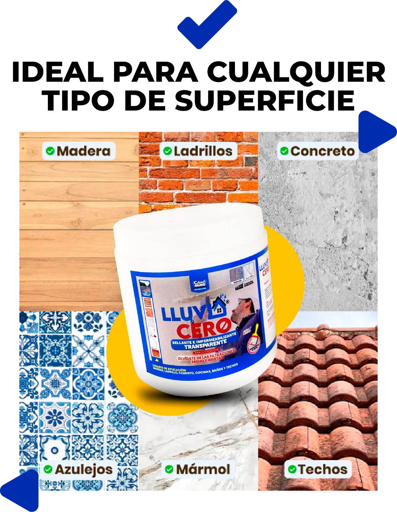 Lluvia Cero 1 Litro💧 Adiós Goteras, Grietas y Humedad 🤩 PROTECCION TOTAL