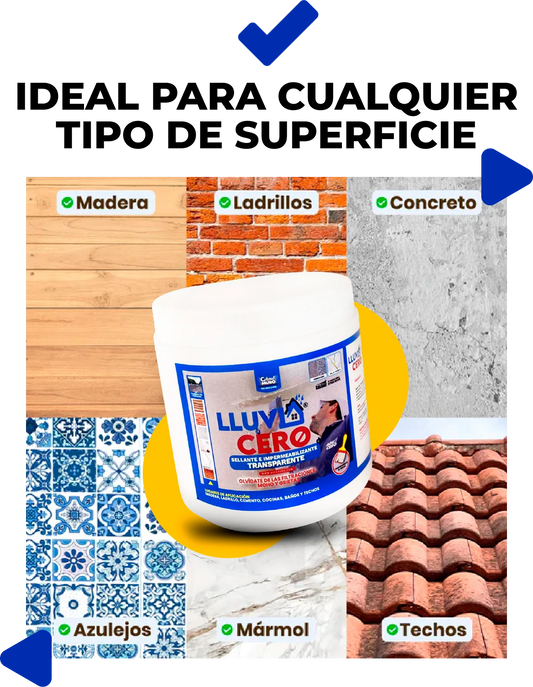 Lluvia Cero 1 Litro💧 Adiós Goteras, Grietas y Humedad 🤩 PROTECCION TOTAL