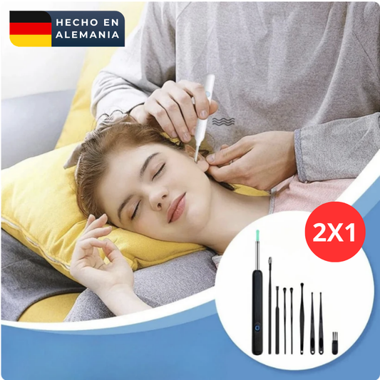 🤩 COMBO 2̳X̳1̳ Limpiador de oidos con Camara HD 📸👂🏼 - Proteccion auditiva y Cuidado Profesional en Casa 🏡
