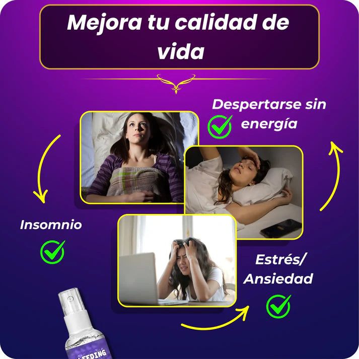 2x1 Spray Relaja-Mente y Renovador de Energia 🌿😴 Tu Nuevo Ritual del Sueño
